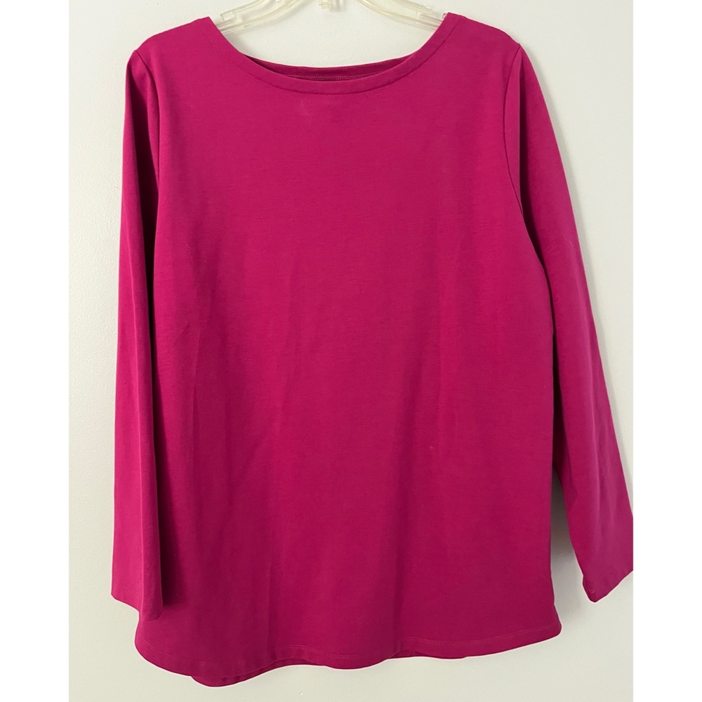 Women’s Fushia Long Sleeve Top - XL